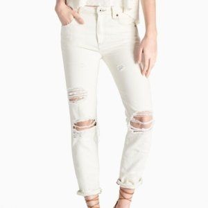NWT {Lucky Brand} High Rise Tomboy Distressed Jeans